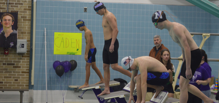 Norwich boys swim compete at prelims; set to return for finals on Saturday